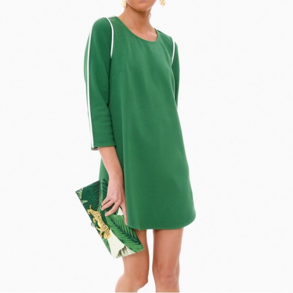 Tuckernuck Dresses & Skirts - Tuckernuck Seamed shift mini dress Ladies Size xxxl Green white stripe